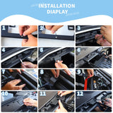 Roof Storage Rack Luggage Shelf for Jeep Wrangler JL Car Interior Accessory HEBE