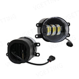 Fog Light Assembly White LED Lens for Toyota 2011-2013 Car Interior Accessory MAGIC COLORM
