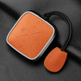 Metal and Leather 4 Button Car Key Case Cover for Zeekr X 001 009 2022 2023