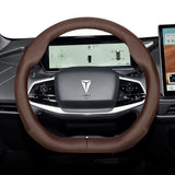 Perforated Leather Steering Wheel Cover for GWM Deepal