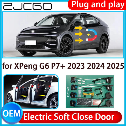Electric Soft Close Door Kit for XPeng G6 and P7+ 2023–2025 Car Interior Accessory ZJCGO