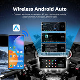 8.1 inch Touchscreen Wireless CarPlay GPS for Moto Android Head Unit EKIY