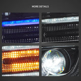 Vland Head lights W/ Anim. for Jeep Grand Cherokee 2011 Headlight Assembly Vland