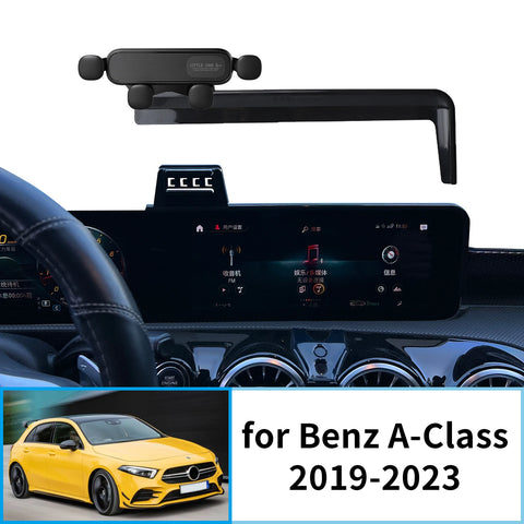 Smart Wireless Charging Phone Mount for Mercedes-Benz A-Class Car Phone Holder OEM