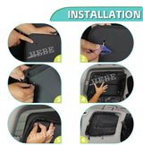 Rear Window Storage Bag for Mitsubishi Pajero 2007-2021 Car Interior Accessory HEBE