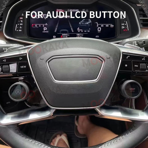 LCD Steering Wheel Control Buttons for Audi A4 A5 A6 A8 R8 Car Interior Accessory Aotsr Audi China Mainland Eight Core