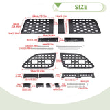 Trunk Organizer Rack for Jeep Grand Cherokee 2007-2010 Car Interior Accessory HEBE