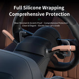 For Mercedes-Benz (2014-2023) E-Class E200 E300 E450 Car Silicone Wiper Gear Shift Lever & Turn Signal Handle Protector Cover
