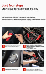 Portable Car Jump Starter Power Bank Car Booster Charger for Petrol Diesel Cars