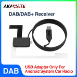 DAB+ Receiver USB Antenna for Android Car Stereo Car Interior Accessory AKAMATE