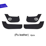 Door Anti Kick Mat Protector for Volvo EX30 2023+ Car Interior Accessory LINGLUYANG Pu leather