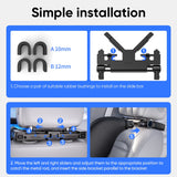 Car Headrest Pillow, Thickened Memory Foam Road Pal Headrest, Neck Support Pillow, 180° Adjustable Car Headrest, Travel Car Sleeping