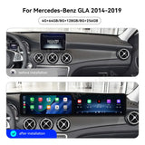 24.6" Dual Screen Android Head Unit for Mercedes-Benz GLA 2014–2019 Android Head Unit Aotsr