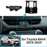 Smart Wireless Fast Charging Phone Holder for Toyota RAV4 2019-2024