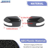 Red ABS Mirror Cover for Jetour Traveler T2 2023 Car Interior Accessory HEBE