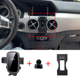 Smart Wireless Charging Phone Mount for Mercedes-Benz GLK 2013–2015