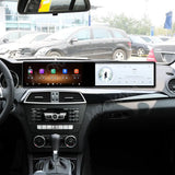 24.6" Dual Screen Android Head Unit for Mercedes Benz C 2011–2014 Android Head Unit Aotsr