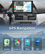 9-Inch QLED Android 15 Multimedia Player for Honda Odyssey