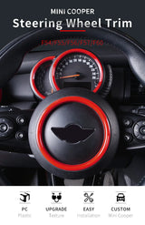 Steering Wheel Center Ring for Mini Cooper F-Series Car Interior Accessory GMUNI