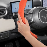 Suede Snap-On Steering Cover for Wuling Hongguang Car Interior Accessory Hocasen