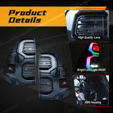 RGB APP Control Tail Lights Toyota Hilux 2015-2024 Car Interior Accessory MAGIC COLORM