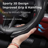 Carbon Fiber Wheel Cover for Porsche Macan Cayenne Car Interior Accessory Hocasen