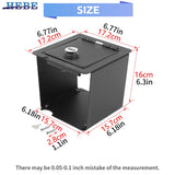 Armrest Lock Box Secure Storage for Mitsubishi Pajero Car Interior Accessory HEBE