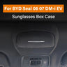 Leather Blue Sunglasses Box Case