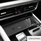 Wireless Charging Plate 15W Fast for VW Teramont Car Interior Accessory LINGLUYANG