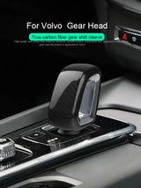 Carbon Fiber Gear Shift Cover for Volvo Models Car Interior Accessory LINGLUYANG
