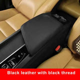 Leather Center Console Cover for Volvo XC60 S60 Car Interior Accessory LINGLUYANG 1pcs 1 xc60 2018-2024