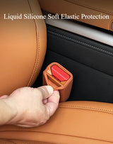 For Zeekr 007 001x Seat Belt Socket Protection Cover Scratch Resistant Silicone Cover Automotive Accessories