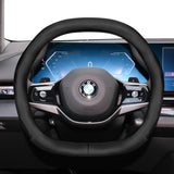 Ultra-Thin Breathable Leather Wheel for BMW Models Car Interior Accessory Hocasen