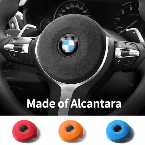For BMW 1er 2er 3er 5er X1 X2 X3 X4 X5 X6 Steering Wheel Panel Cover Boot Decoration Anti Scratch Car Interior Tuning Accesso