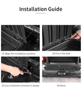 Tailgate Trunk Storage Organizer Cover for Smart
