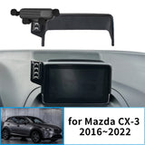 Smart Wireless Charging Phone Mount for Mazda CX-3 2016–2022 Car Phone Holder OEM