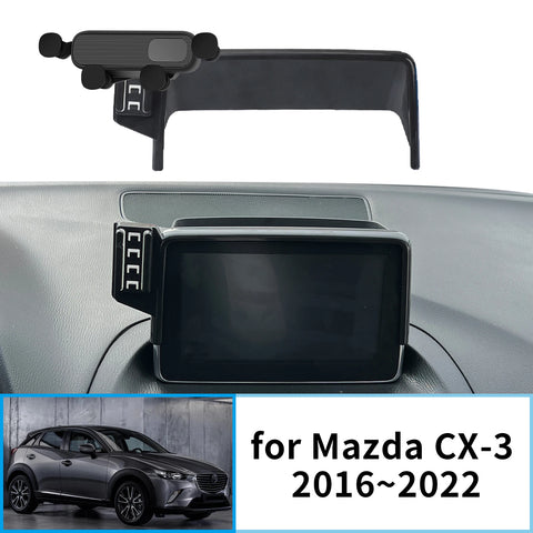 Smart Wireless Charging Phone Mount for Mazda CX-3 2016–2022 Car Phone Holder OEM