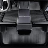 Tesla Model Y 5seats Launch 2025+ Juniper Car Floor Mats TPE Foot Mat With Door Sill Protective Cover Black Car Floor Mats sm
