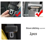 Leather Seat Belt Buckle Cover for Ssangyong