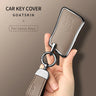 5 Button Metal and Leather Car Key Case Cover For Lexus LM350h LM500H