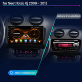 9-Inch Android 12 Head Unit for Seat Ibiza 6J 2009–2013 Android Head Unit JIUYIN