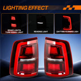 LED Tail Light Assembly for Dodge Ram 2009-2018 Tail Light Assembly MAGIC COLORM