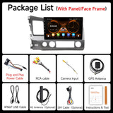 10-inch Android 12 Multimedia Radio for Honda Civic 2005–2012 Android Head Unit JIUYIN