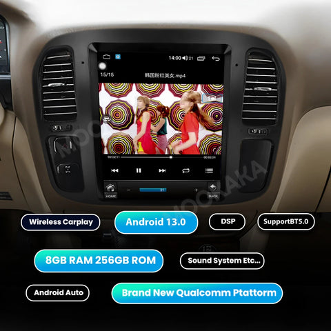 12.1-inch Android Head Unit for Toyota Land Cruiser 100 1992-2002 Android Head Unit Aotsr