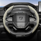 Steering Wheel Cover Breathable Leather Peugeot 3008