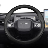 Perforated Leather Steering Wheel Cover for Aion Car