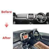 Plush Fabric Dashboard Sunshade for Toyota RAV4 2000–2005 Dashboard Mat CATUSIKI