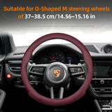 Ultra-Thin Leather Wheel Cover for Porsche Cayenne 911