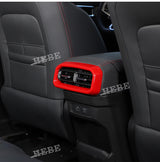 Red ABS Interior Cover Trim for Chery T2 Traveler 2023+