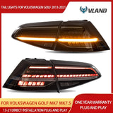LED Tail Lights Sequential Signal for VW Golf 13-21 Car Interior Accessory Vland